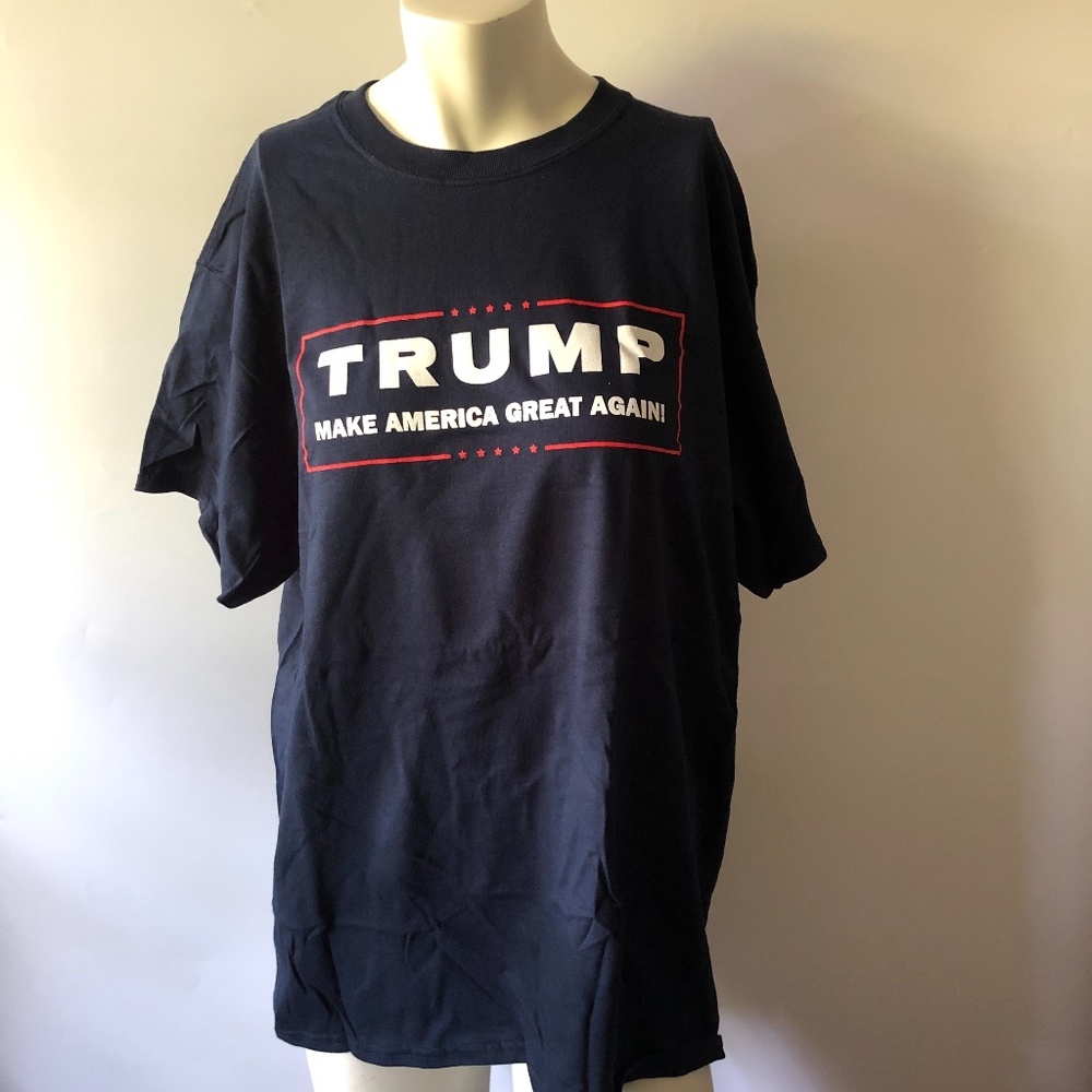 Gildan Trump Make America Great Again T-Shirt Sz L
